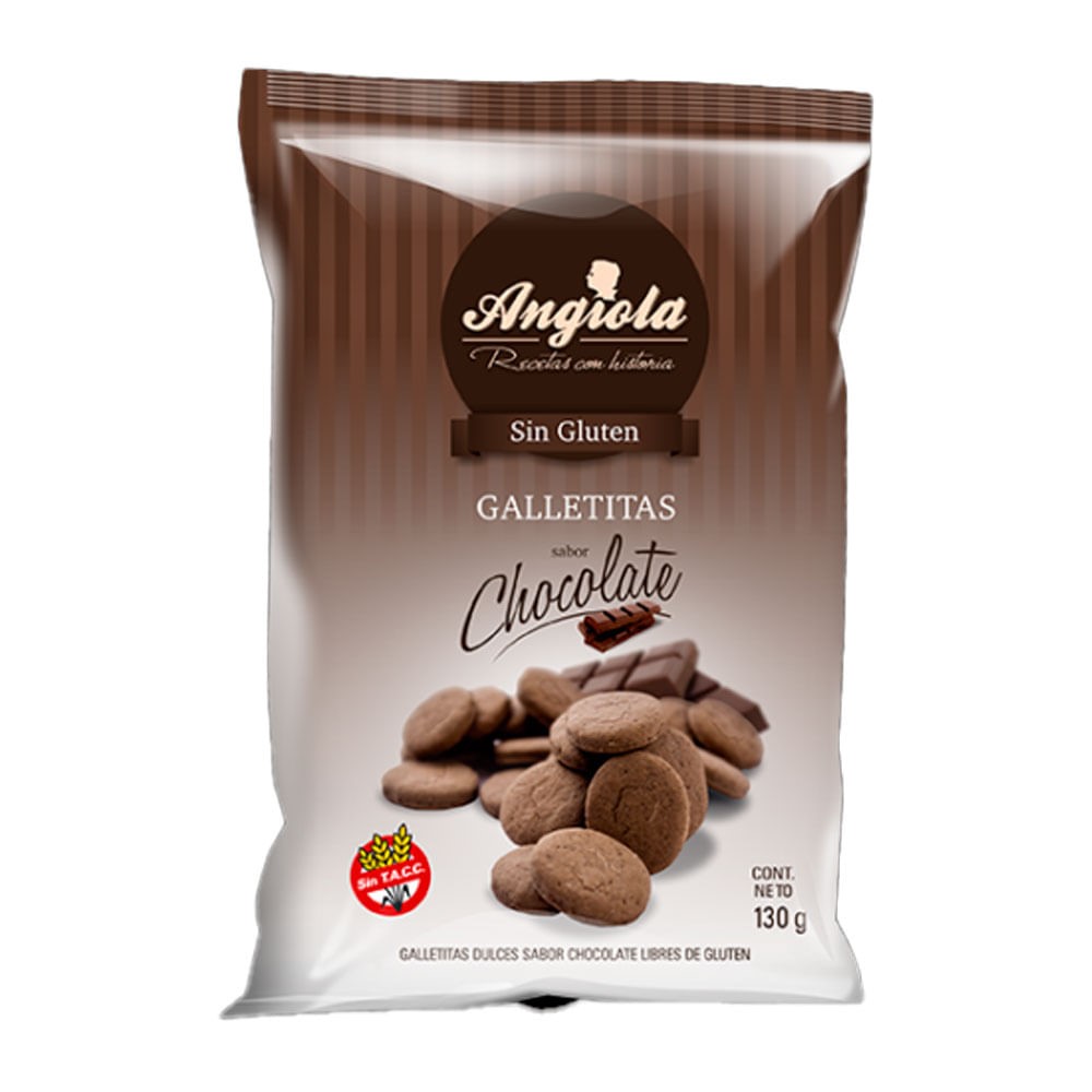 ANGIOLA GALLETITA CHOCOLATE 130 GRS