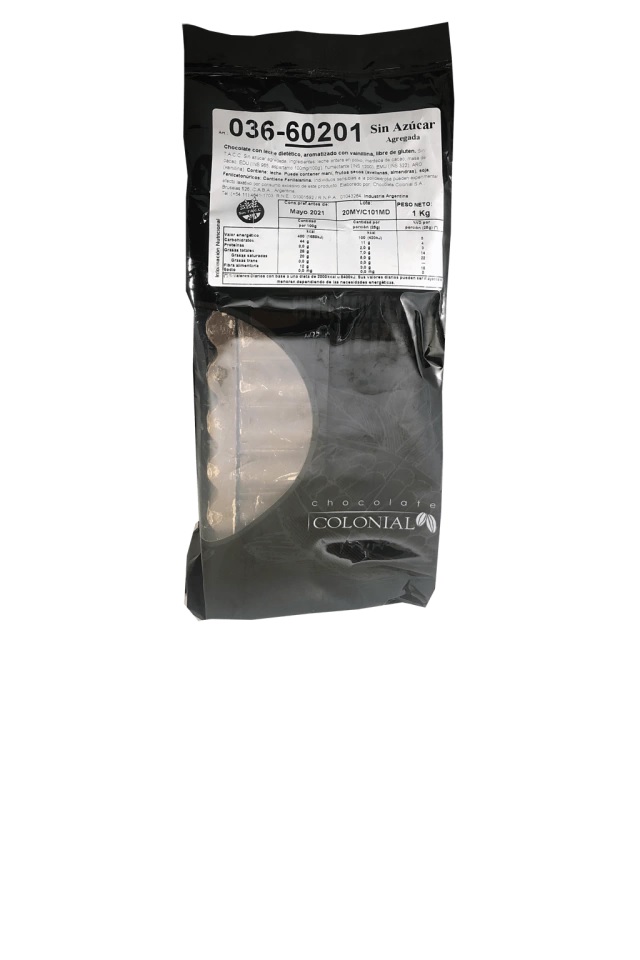 CHOC. COLONIAL CHOC CON LECHE S/A 1KG