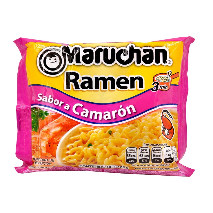 MARUCHAN RAMEN CAMARON 85 GRS