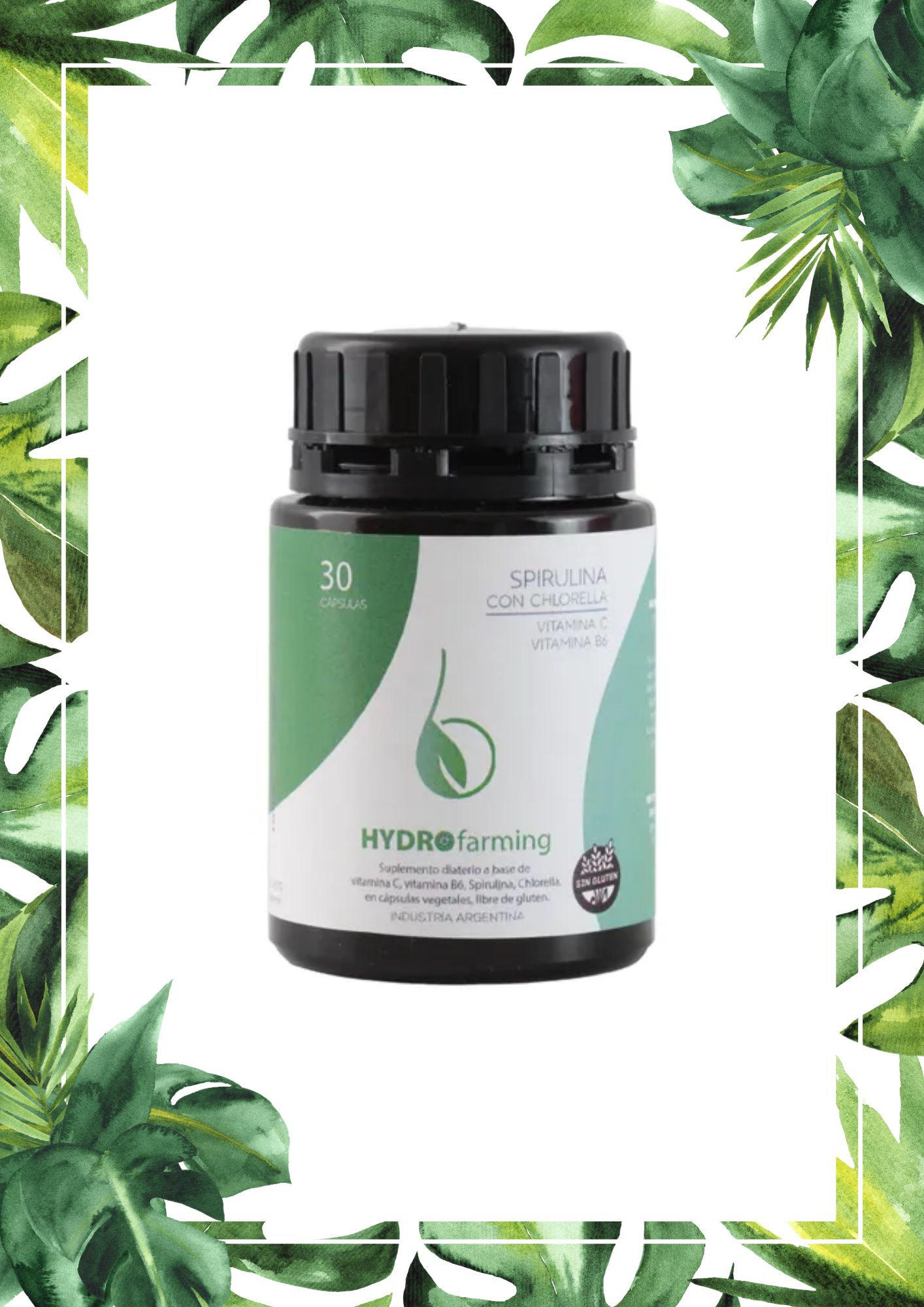 BOGADO SPIRULINA CON CHLORELLA 30 COMP