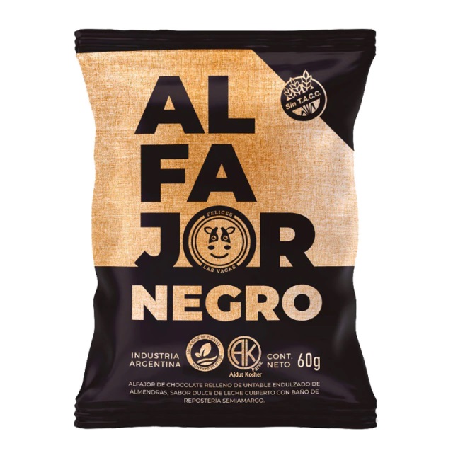 FELICES LAS VACAS ALFAJOR CHOCOLATE 12 UNID