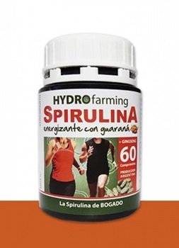 Bogado SPIRULINA ENERGIZANTE 60 comp GUARANA + GINSENG