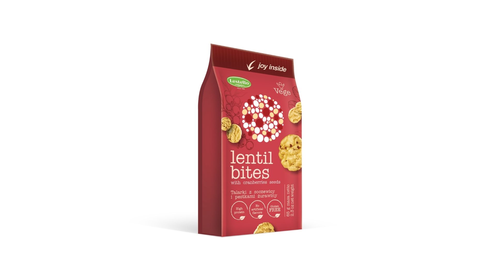 LESTELLO SNACKS DE LENTEJAS 65 GRS