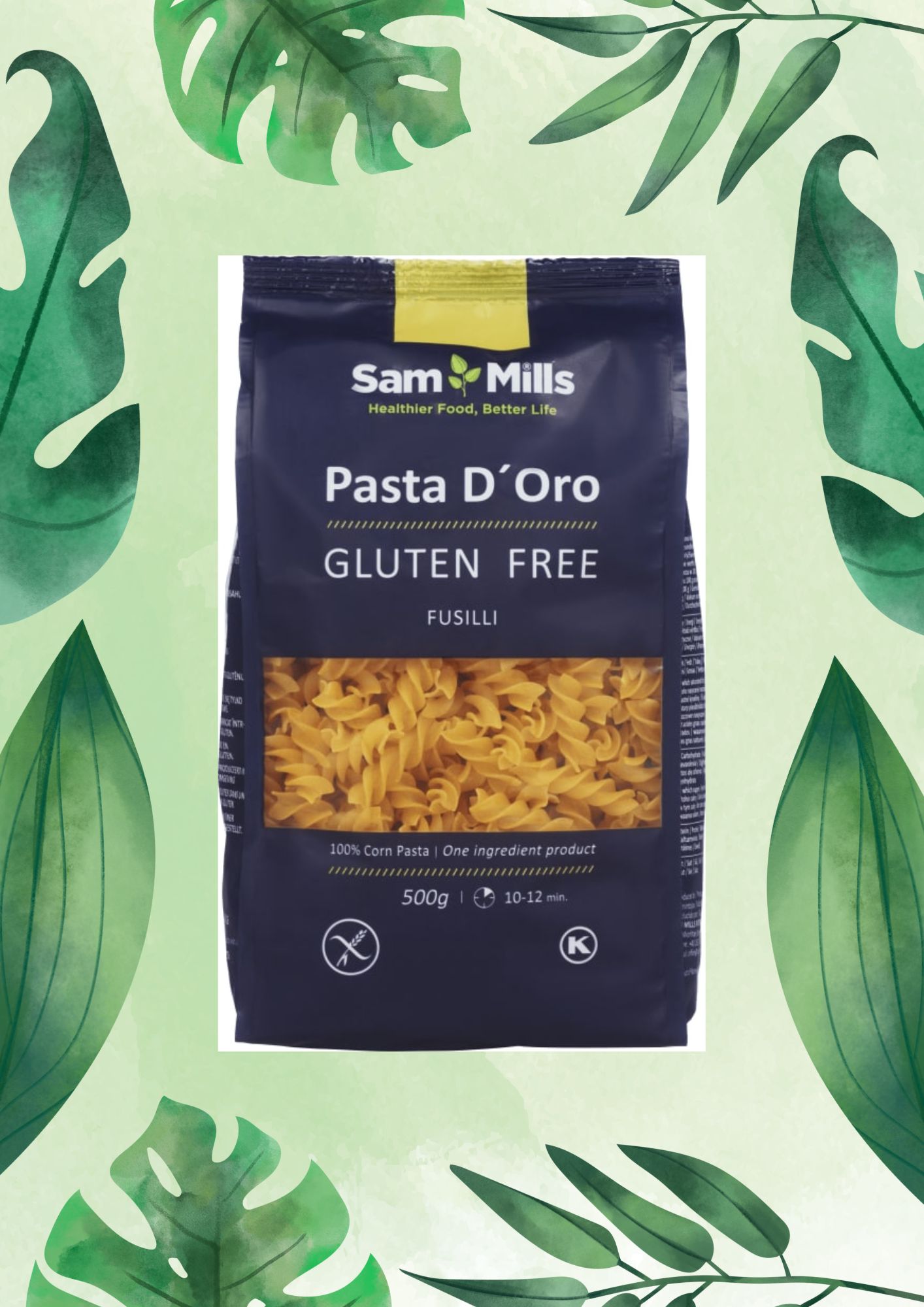 BIOO Pasta D'oro FIDEOS FUSILLI 500 grs