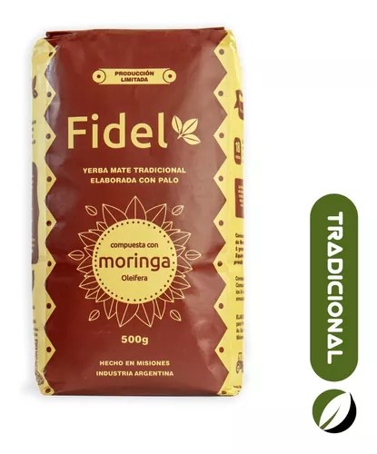FIDEL YERBA TRADICIONAL COMPUESTA 500 GRS
