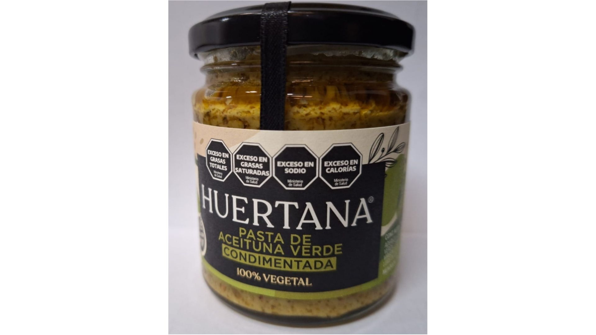 HUERTANA PASTA DE ACEITUNA VERDE CONDIMENTADA 170 GRS