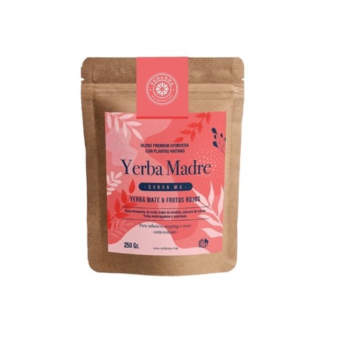 VEDANNA YERBA MATE Y FRUTOS ROJOS 220 GRS