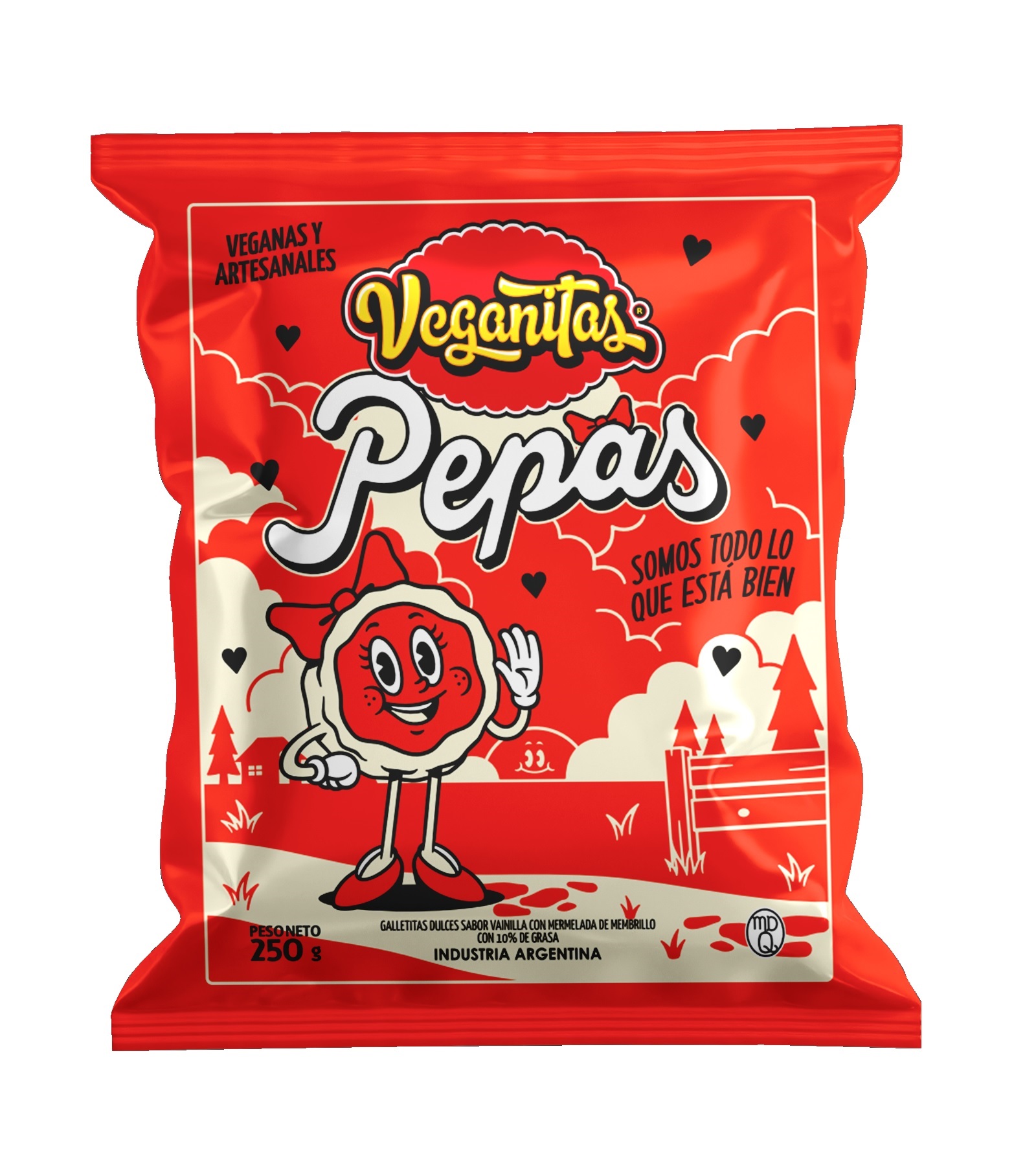 VEGANITAS PEPAS DE MEMBRILLO 250 GRS