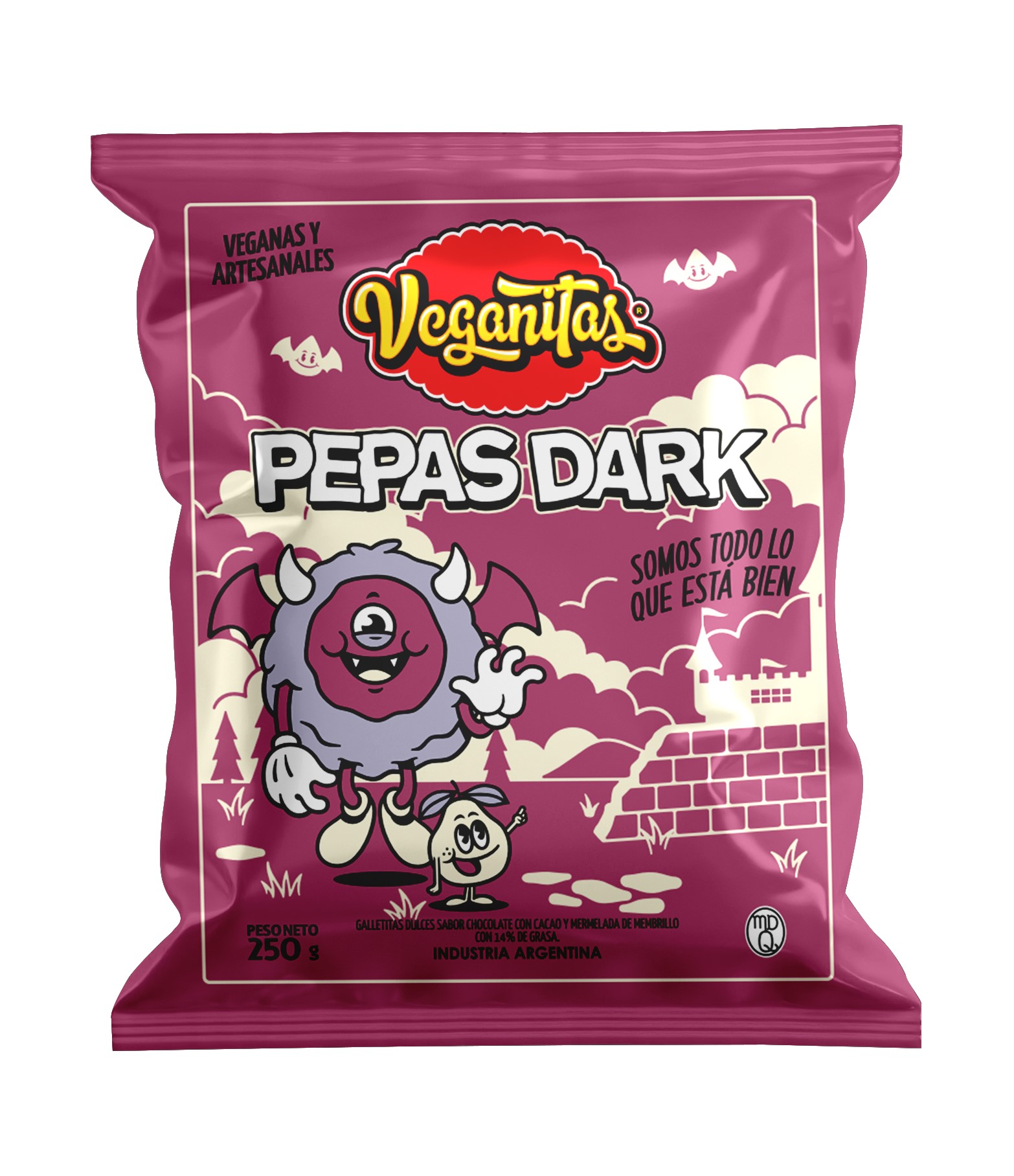 VEGANITAS PEPAS DARK 250 GRS