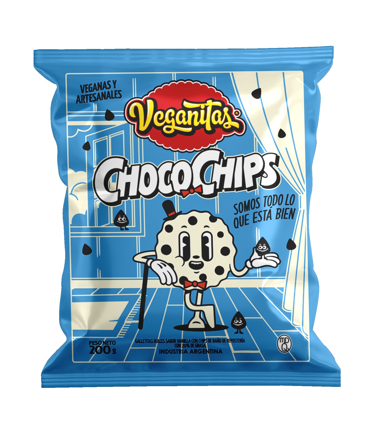 VEGANITAS CHOCOCHIPS 200 GRS