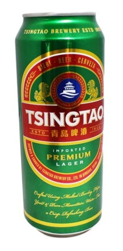 TSINGTAO CERVEZA LATA 500 ML