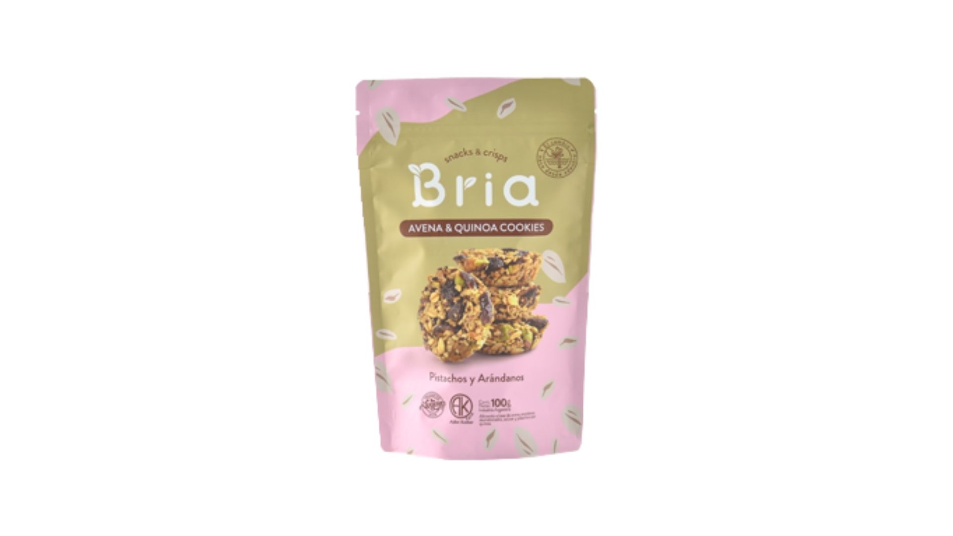 BRIA SNACK PISTACHO Y ARANDANOS 100 GRS