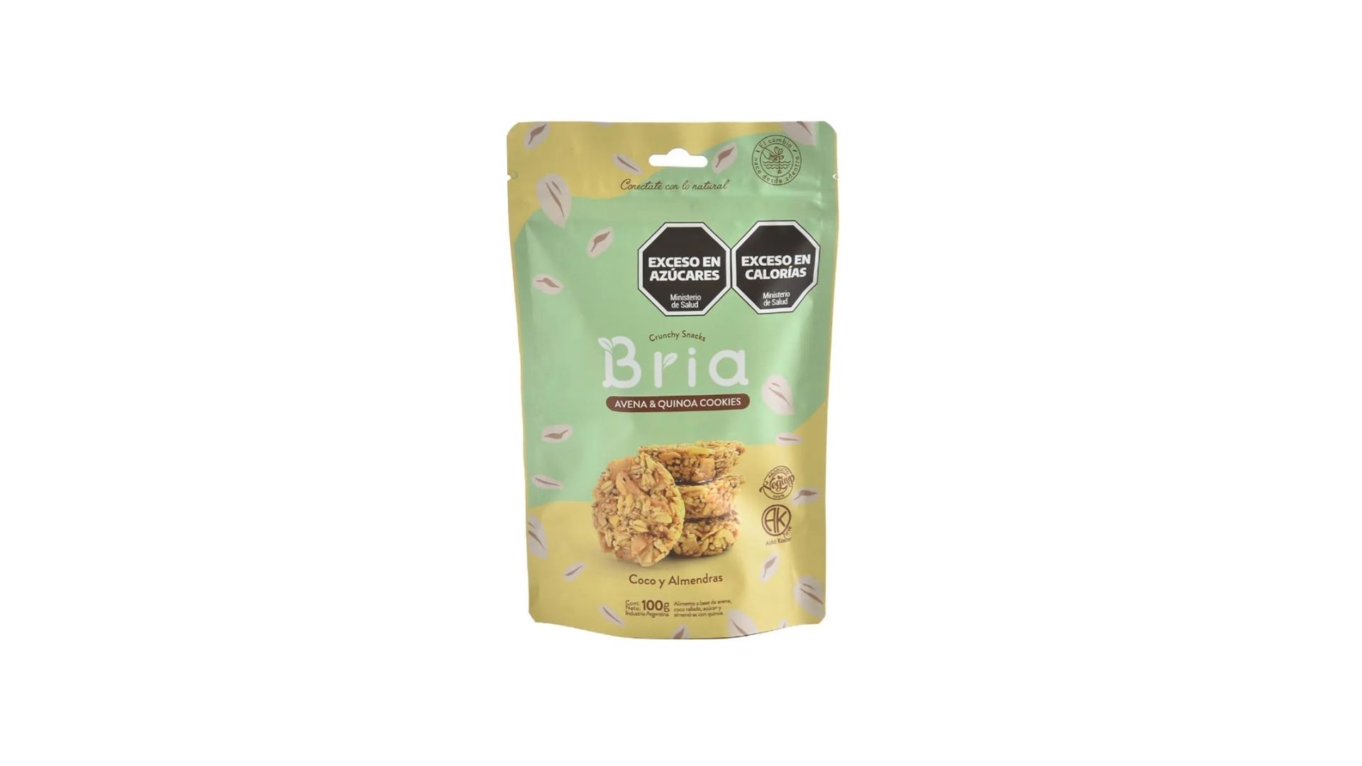 BRIA SNACK COCO Y ALMENDRAS 100 GRS