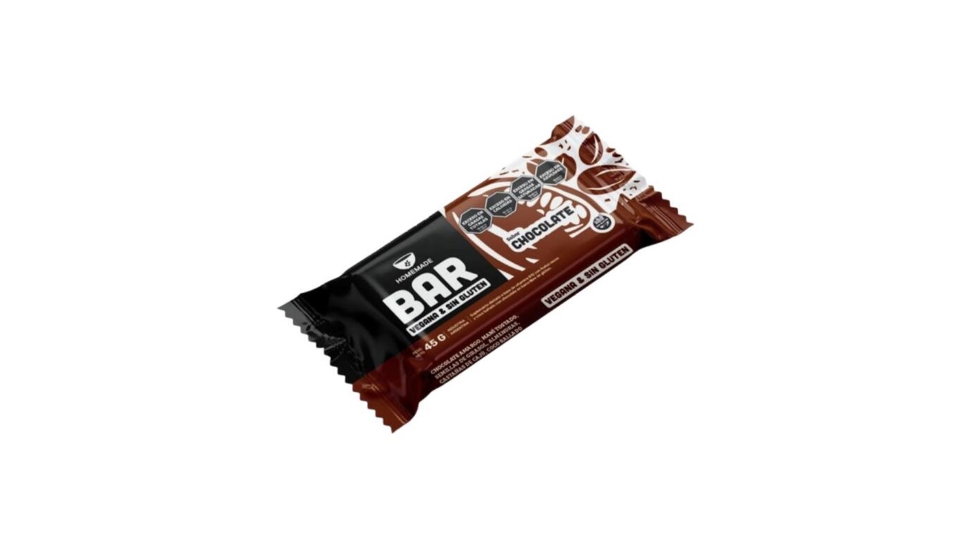 HOMEMADE BARRA CHOCOLATE 10 UNID