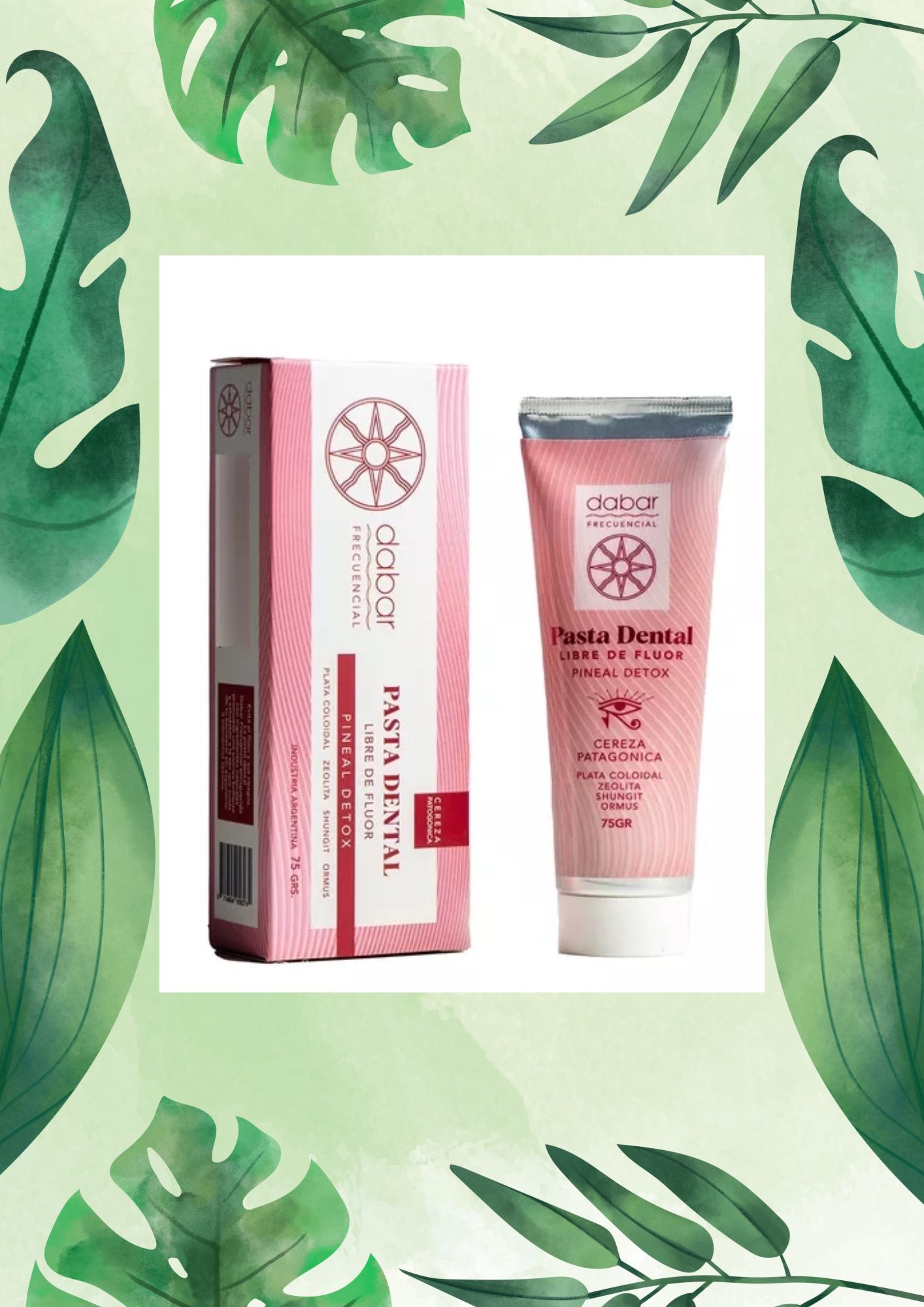 ORMUS PASTA DENTAL CEREZA 75 GRS