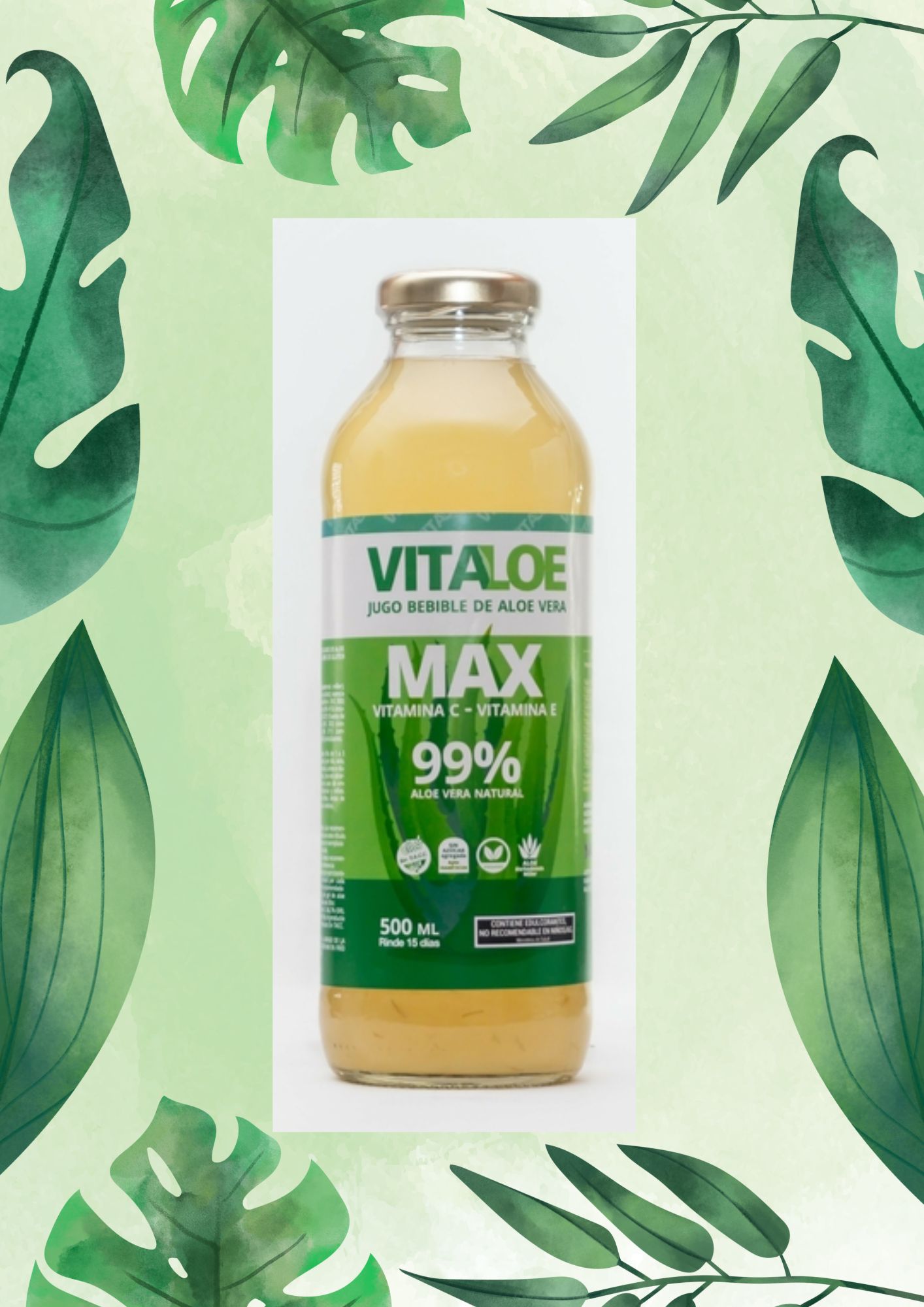 VITALOE MAX VIT C, VIT E 950 ML