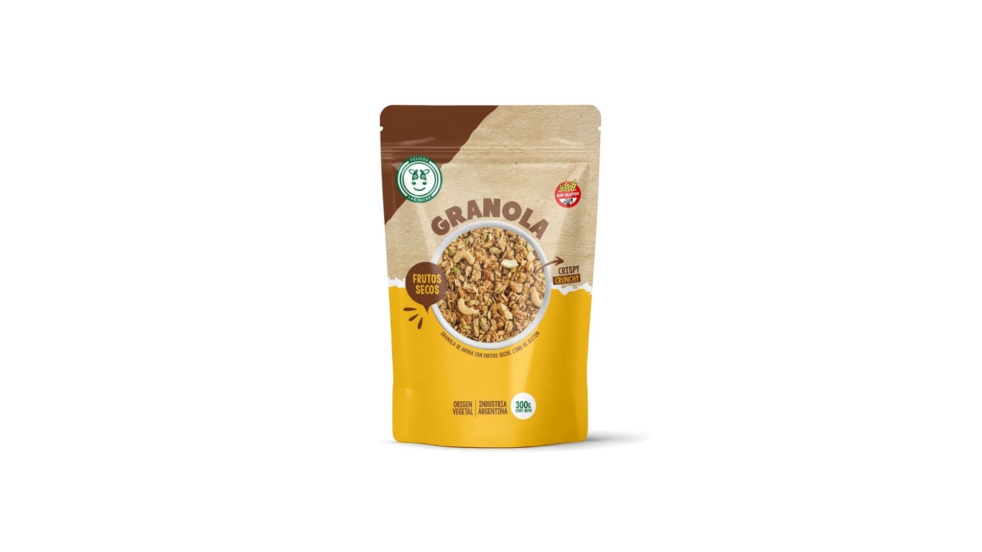FELICES LAS VACAS GRANOLA FRUTOS SECOS 300 GRS