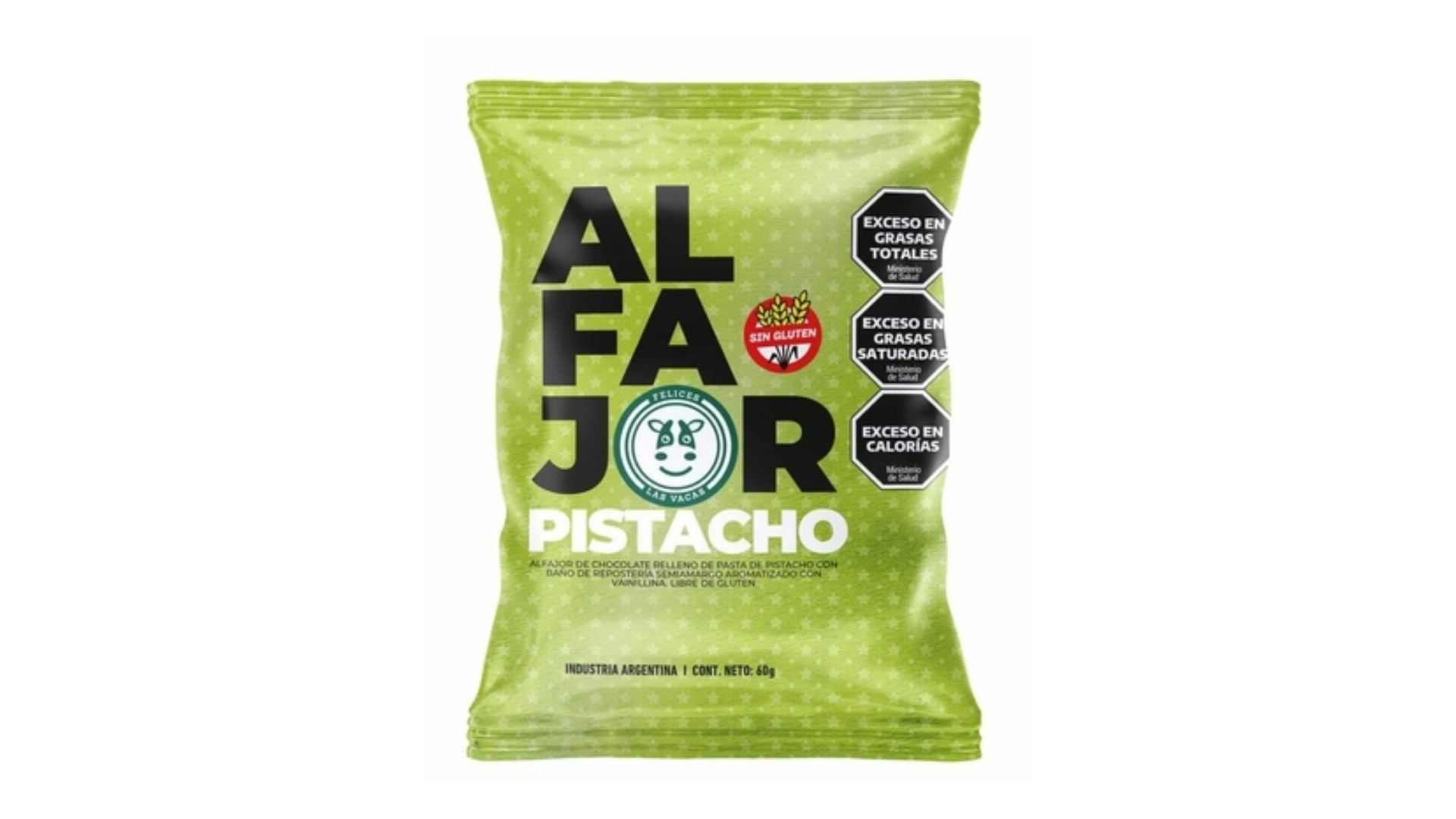 FELICES LAS VACAS ALFAJOR DE PISTACHO 12 UNID