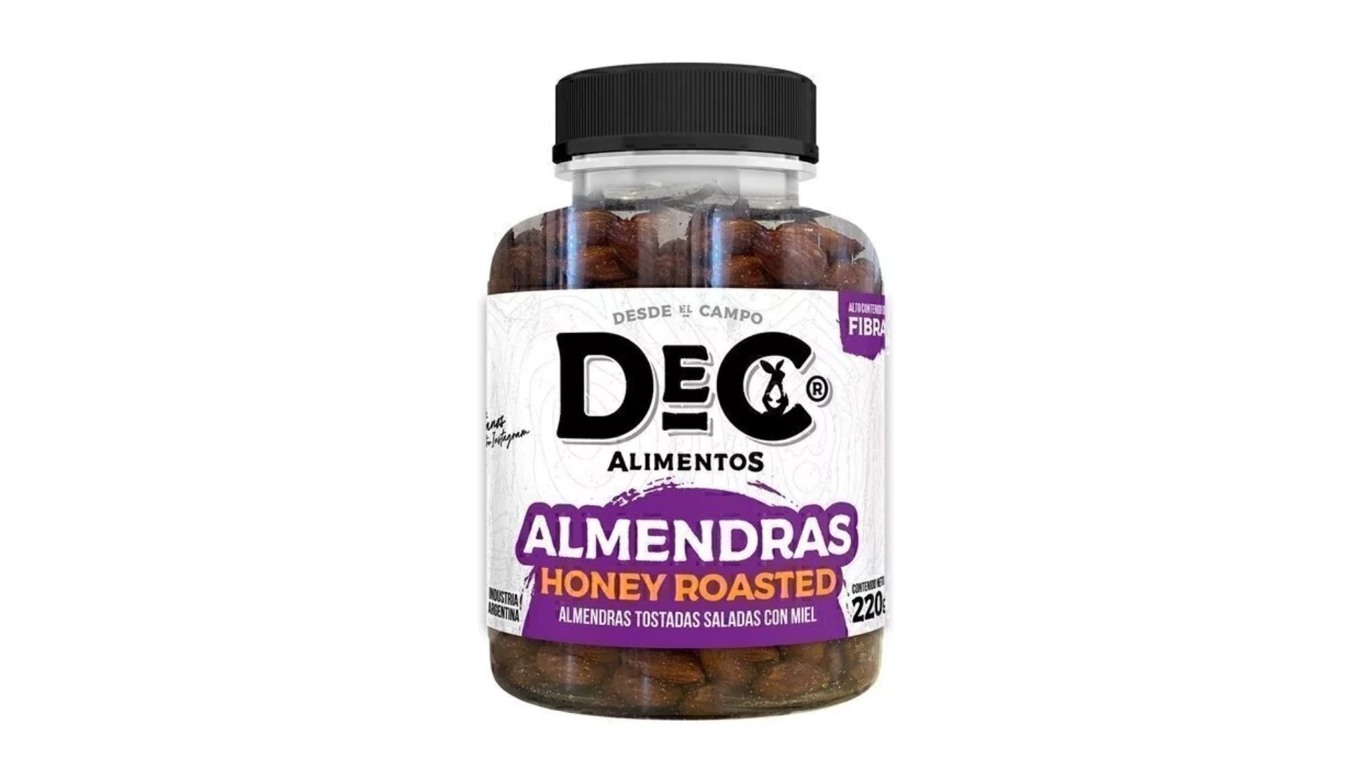 DEC ALMENDRAS HONEY ROASTED 220 GRS