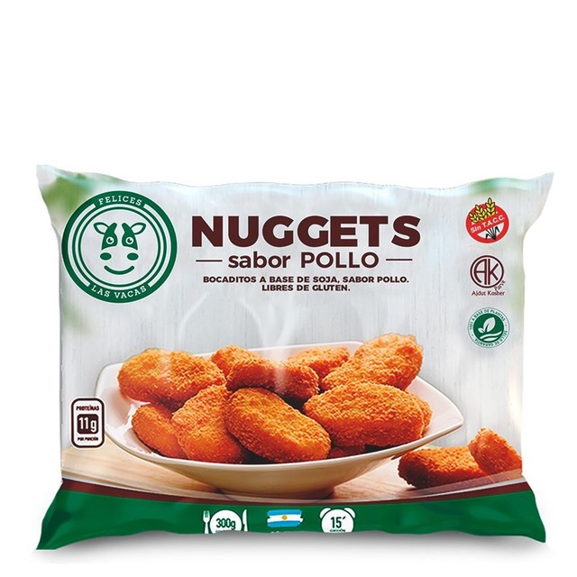 FELICES LAS VACAS NUGGETS SABOR POLLO 300 GRS