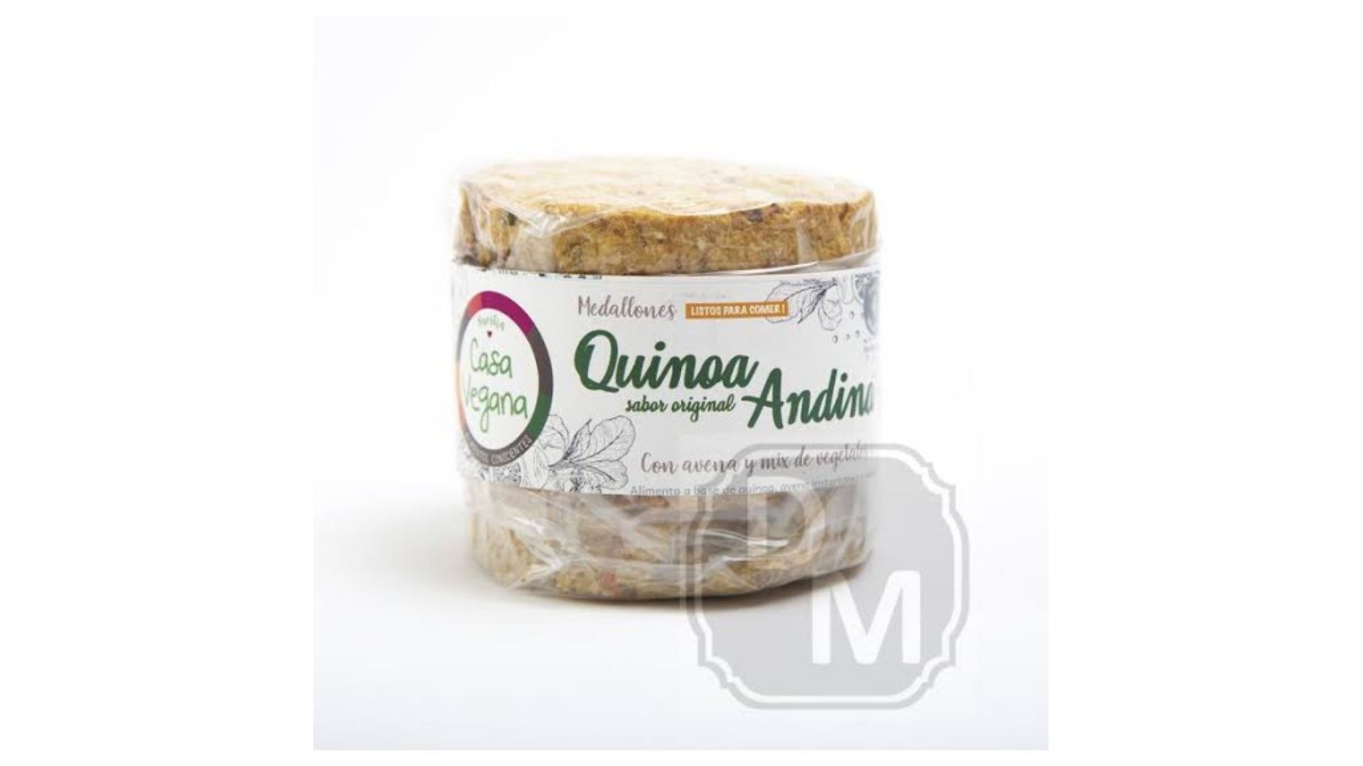 CASA VEGANA MEDALLON QUINOA ANDINA