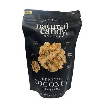 NATURAL CANDY COCONUT ORIGINAL CLUSTERS 100 GRS