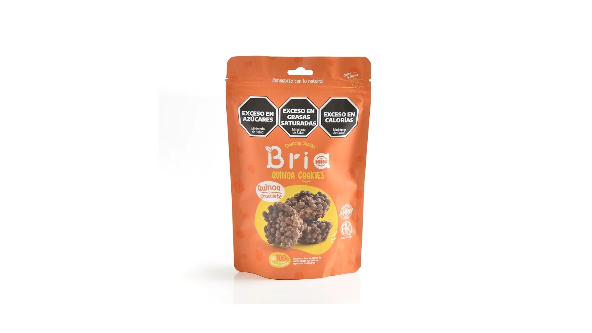 BRIA SNACK QUINOA Y CHOCOLATE 100 GRS