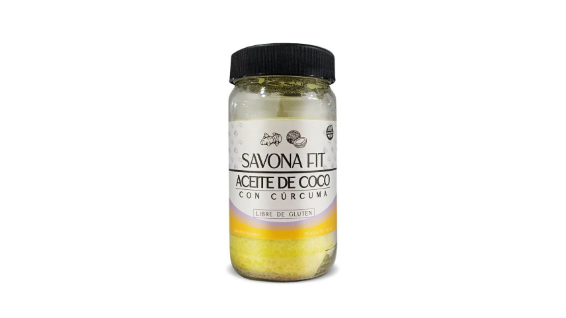 SAVONA FIT ACEITE DE COCO CON CURCUMA 360 ML