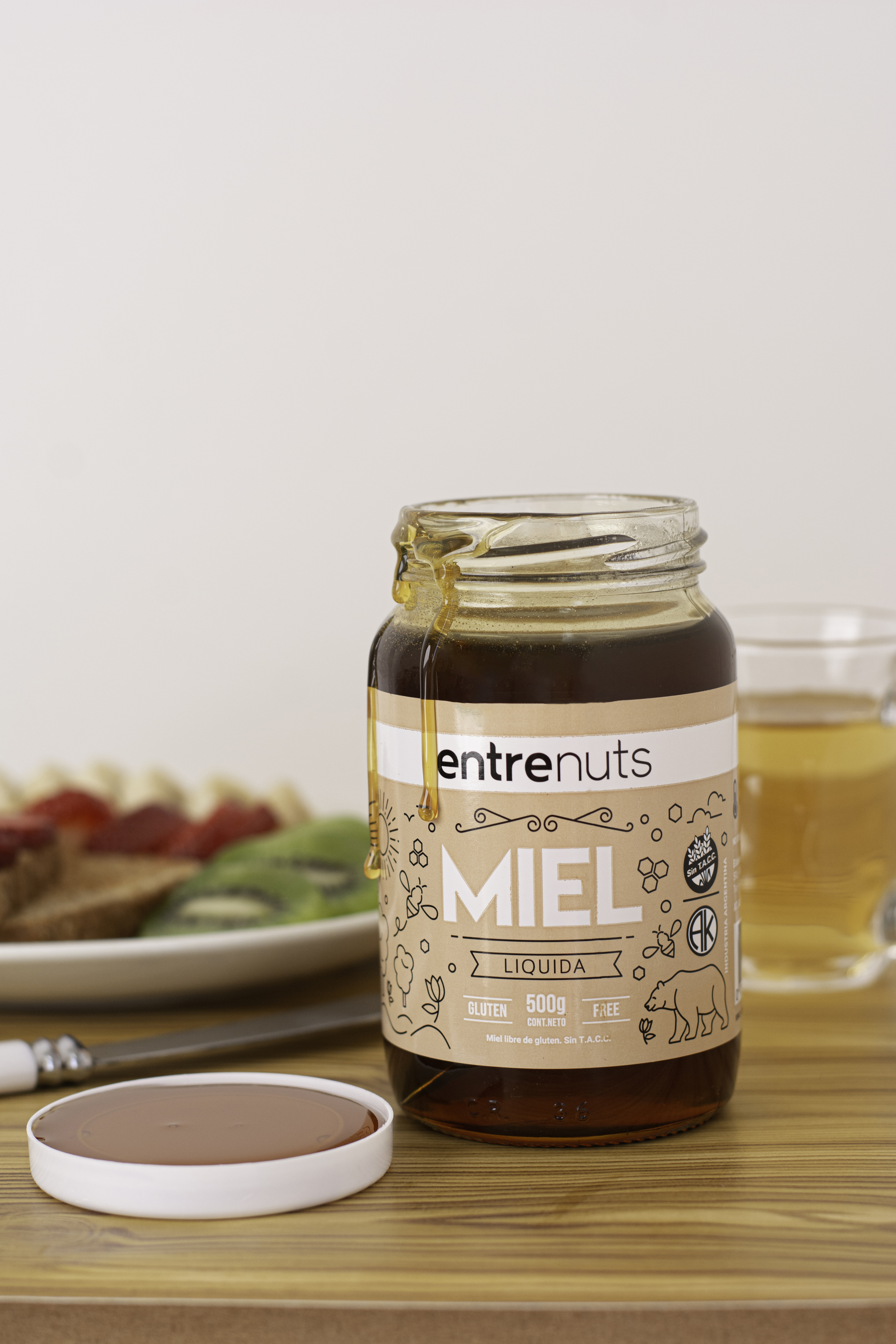 ENTRENUTS MIEL LIQUIDA 500 GRS