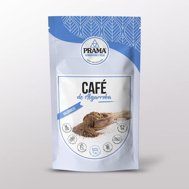 PRAMA CAFE DE ALGARROBA 250 GRS