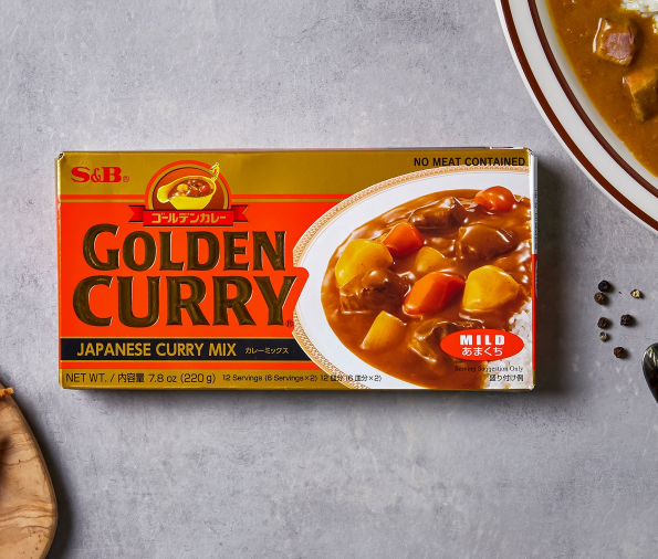 S&B GOLDEN CURRY MIX 220 GRS