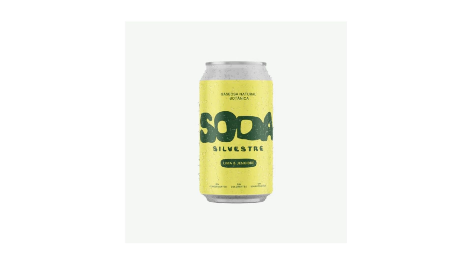 BOOCH SODA SILVESTRE LIMA Y JENGIBRE 354 ML