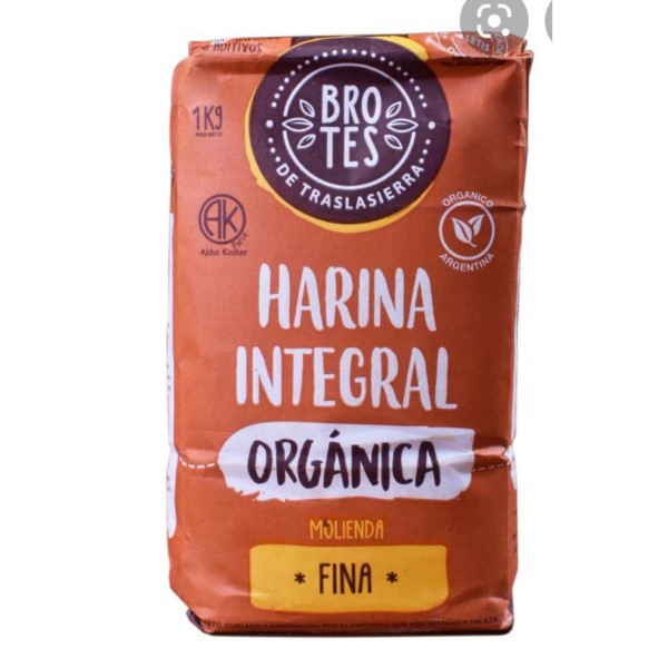 Brotes Traslasierra HARINA INTEG FINA 1 kg