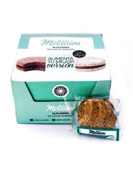 Meltaim ALFAJOR DE AVENA Y PASTA DE MANI 12 unid