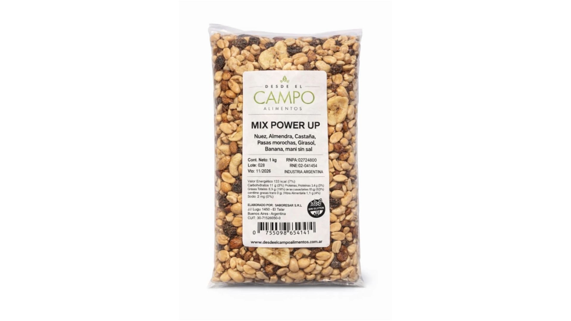 DEC MIX POWER UP 1 KG