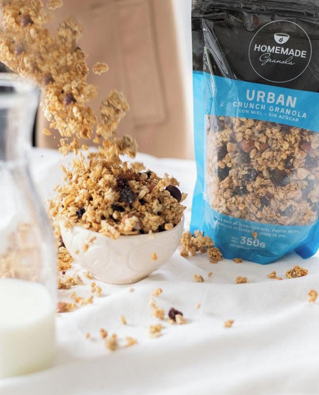 HOMEMADE GRANOLA URBAN CRUNCH 350 GRS