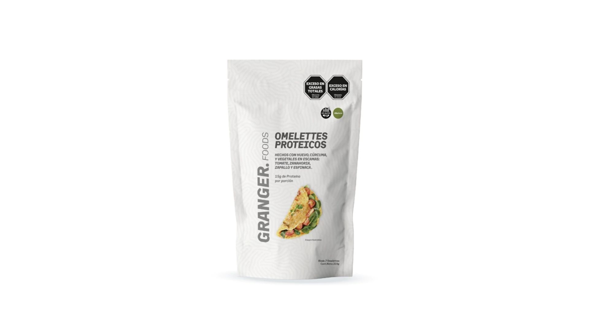 GRANGER OMELETTES PROTEICOS ALBAHACA 210 GRS
