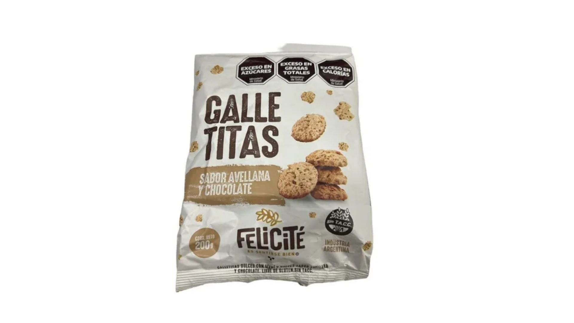 FELICITE GALLETITAS AVELLANA Y CHOCOLATE 200 GRS