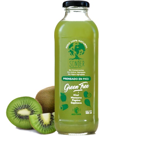 SONDER JUGO KIWI, MZN, PEPINO, ESPI 500 ML