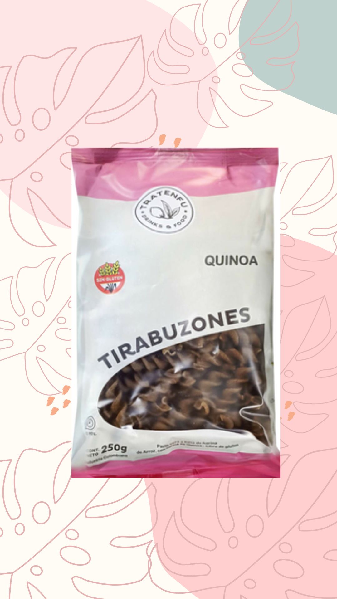 TRATENFU TIRABUZONES QUINOA 250 GRS