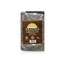 SOL AZTECA HARINA DE LINO 1 KG