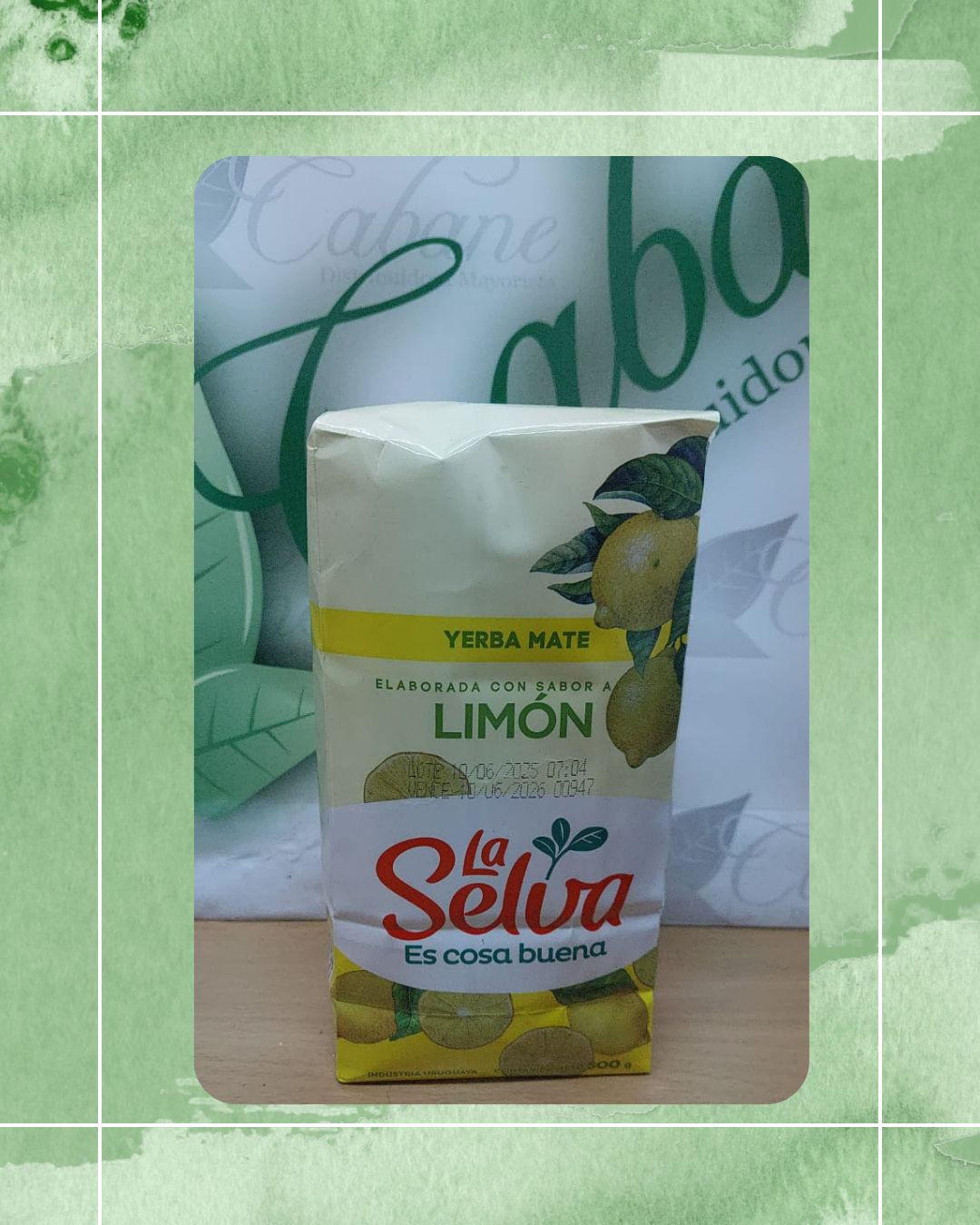 LA SELVA YERBA MATE LIMON 500 GRS