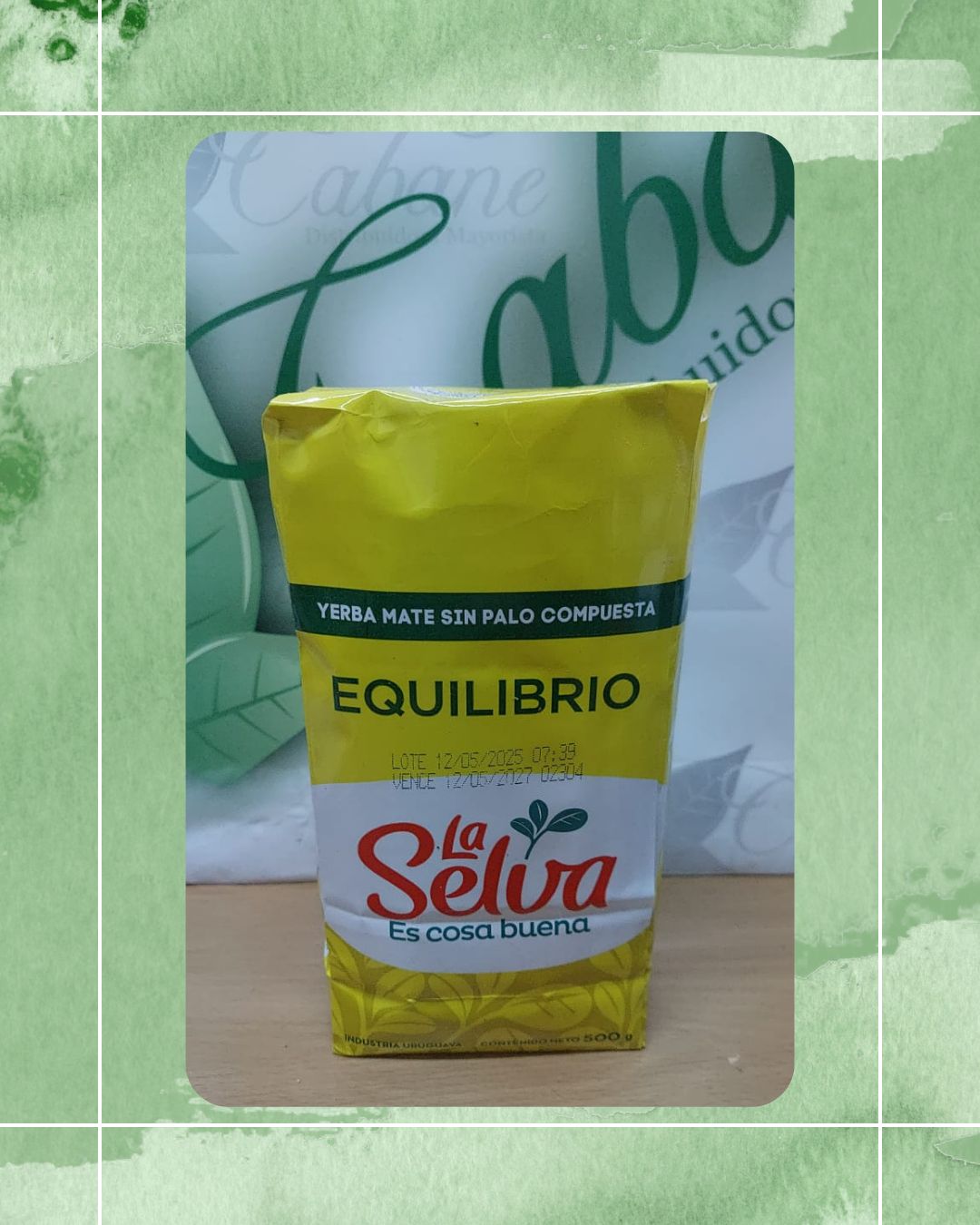 LA SELVA YERBA MATE EQUILIBRIO 500 GRS