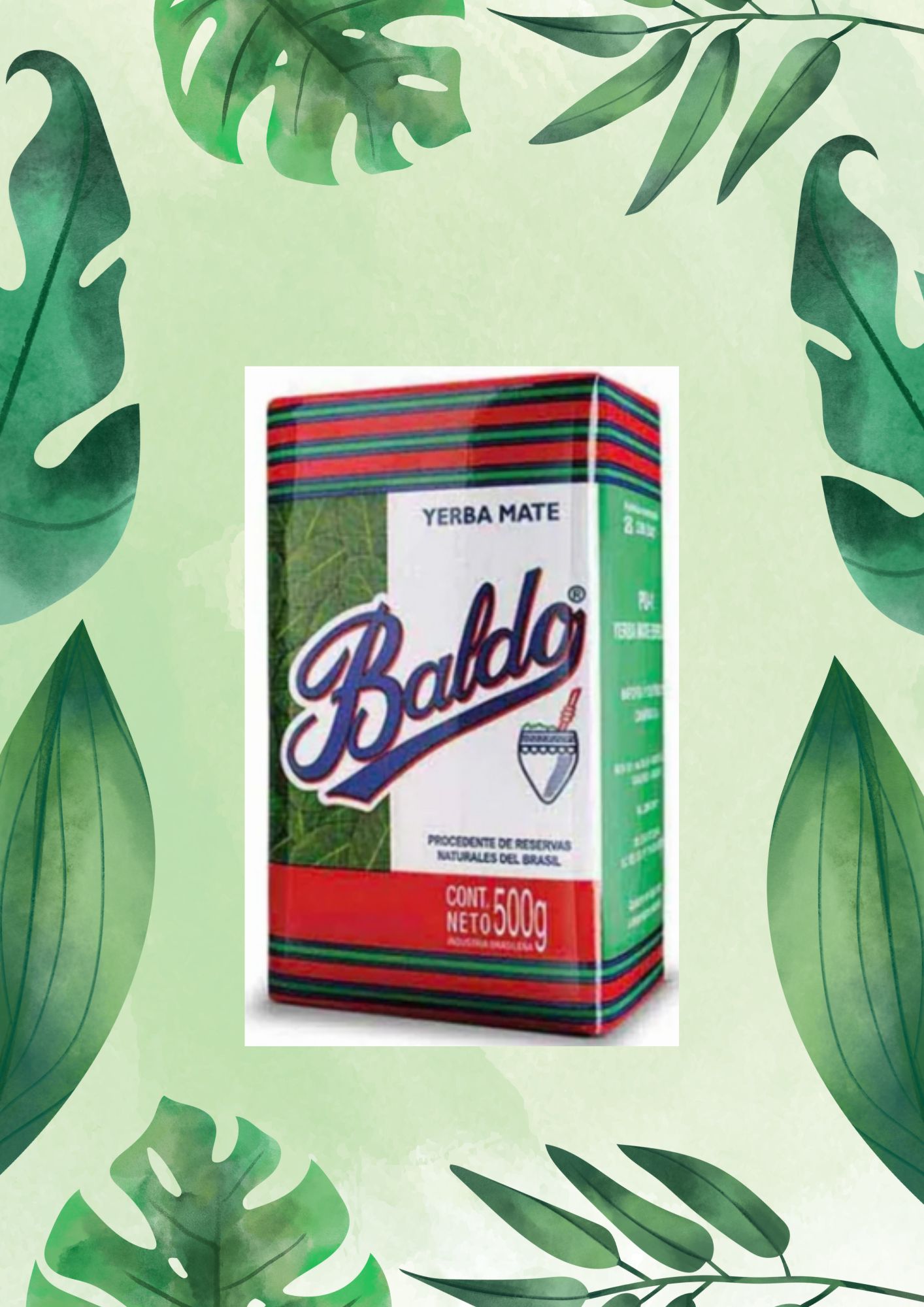 BALDO YERBA MATE 500 GRS