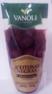 VANOLI ACEITUNA NEGRA DOYPACK 300 GRS