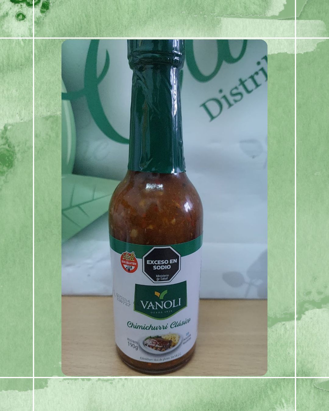 VANOLI CHIMICHURRI CLASICO 190 GRS