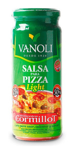 VANOLI SALSA PIZZA LGHT 340 gr