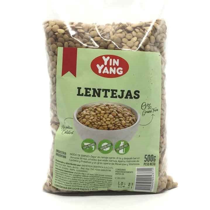 Yin Yang LENTEJAS 500 grs
