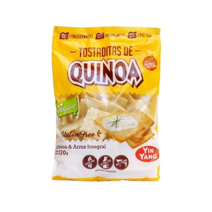 Yin Yang TOSTADITAS QUINOA 120 grs