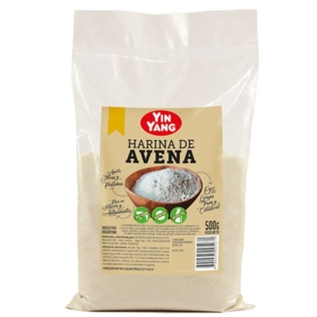 YIN YANG HARINA DE AVENA 500 GRS